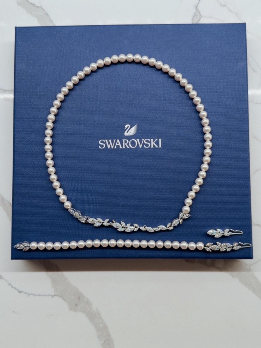 Swarovski Louison Pearl All-Around Necklace Choker - Authentic 5414693 - Picture 8 of 8